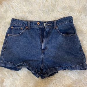 Forever 21 Dark Wash Denim Shorts